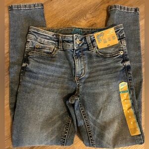 High Rise Skinny Blue Jeans